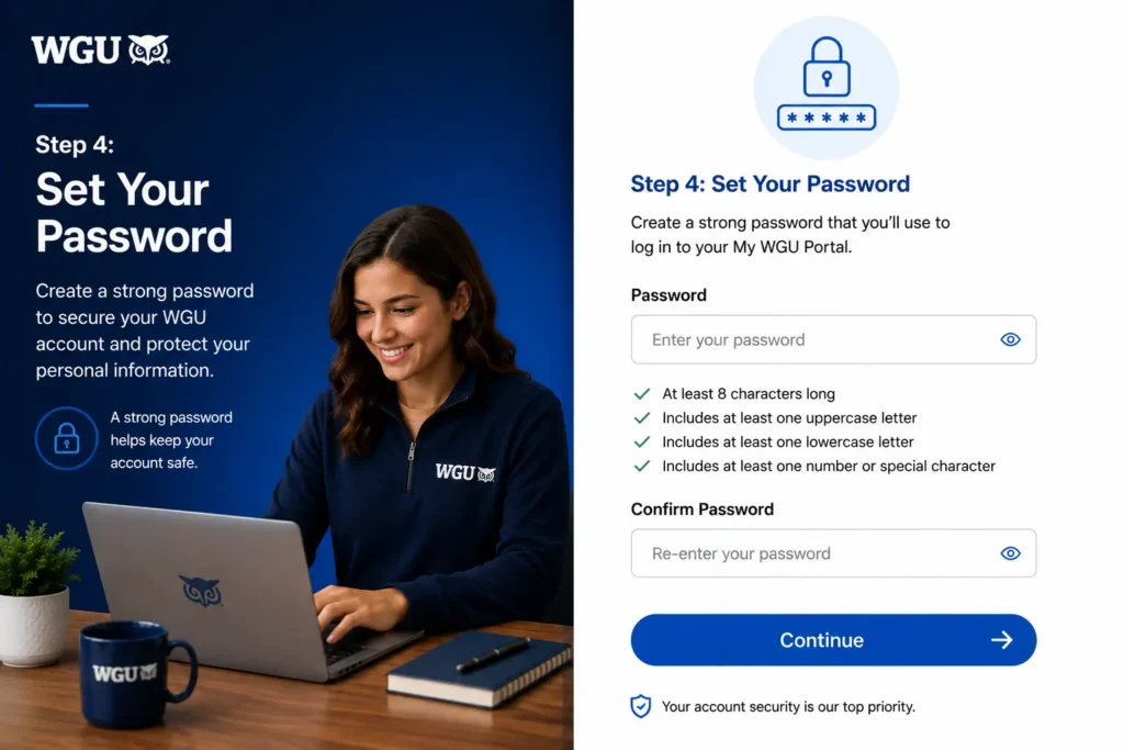 Step 4: Set Your Password